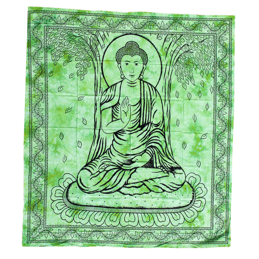 Cotton Tapestry "Buddha Serenity" – Embrace Peace and Elegance