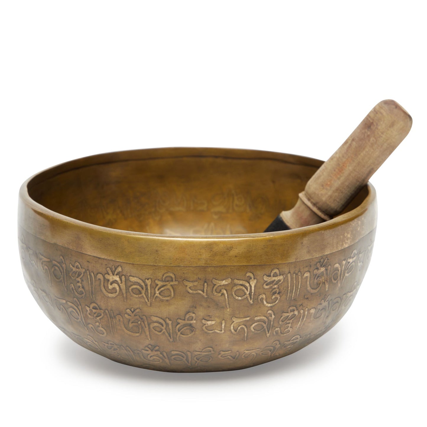 Handcrafted Tibetan Singing Bowl with Sacred Mantra – Om Mani Padme Hum