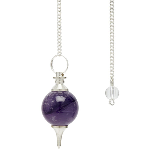 Amethyst Sephoroton Pendulum – Intuition and Clarity