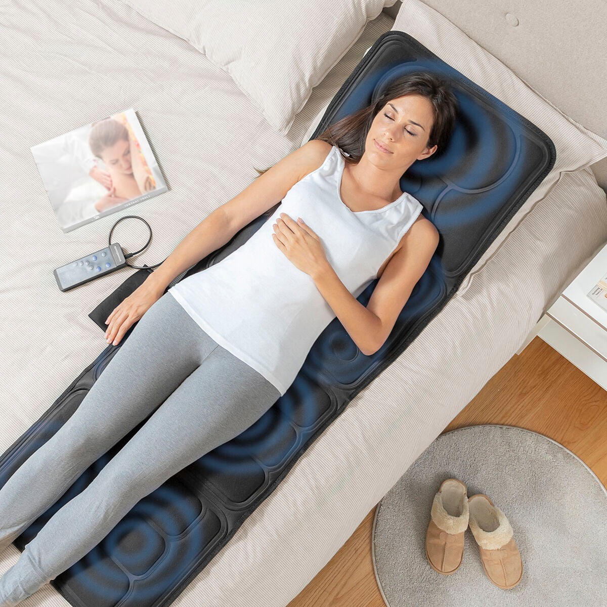 Full-Body Massage Mat with Heat Function