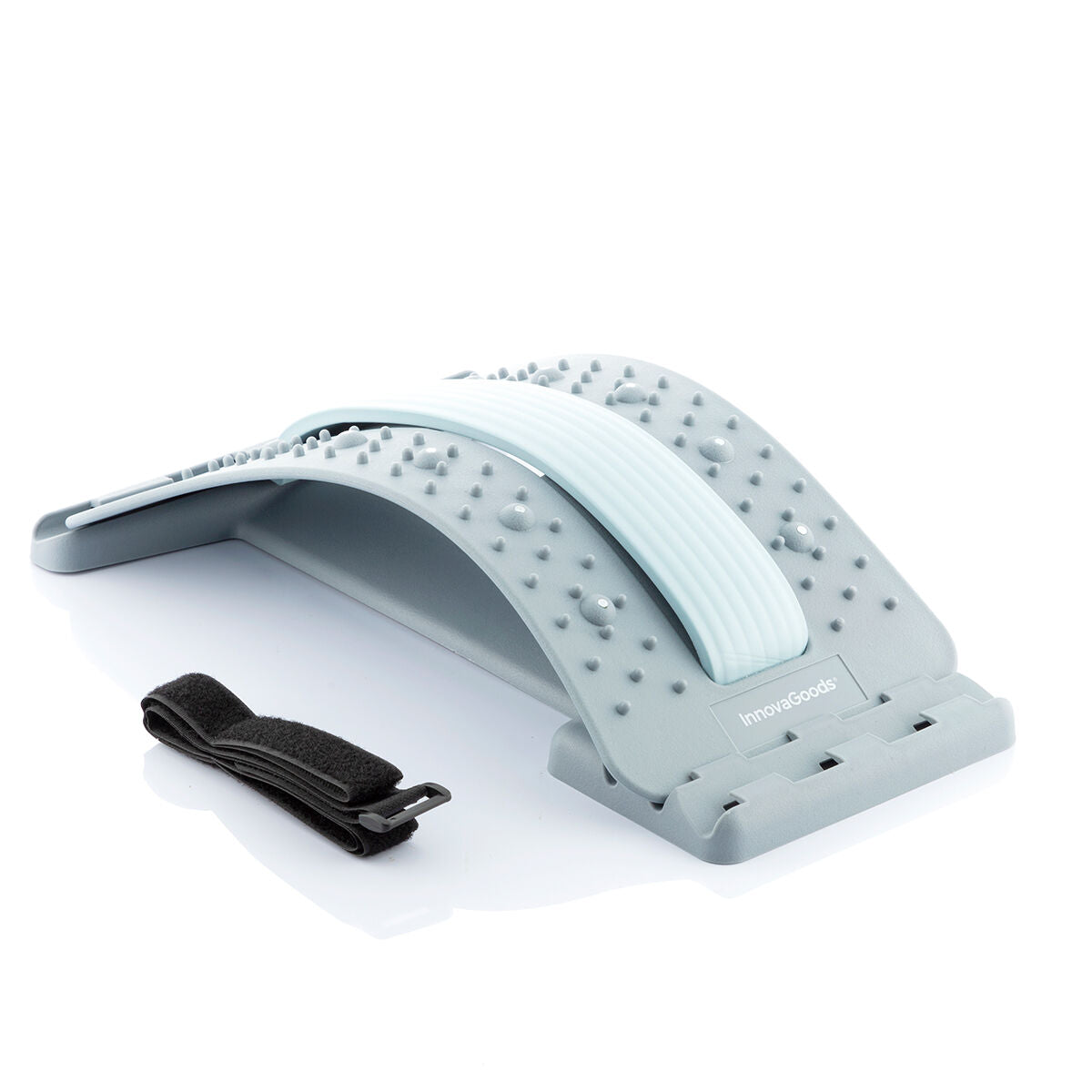 Adjustable Lumbar Corrector with Magnetic Therapy – Support, Stretch, and Relax