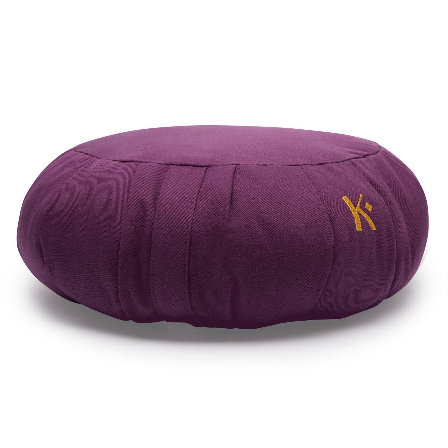 Plum Heart Zafu Cushion (Cotton/Kapok) – For Mindful Meditation